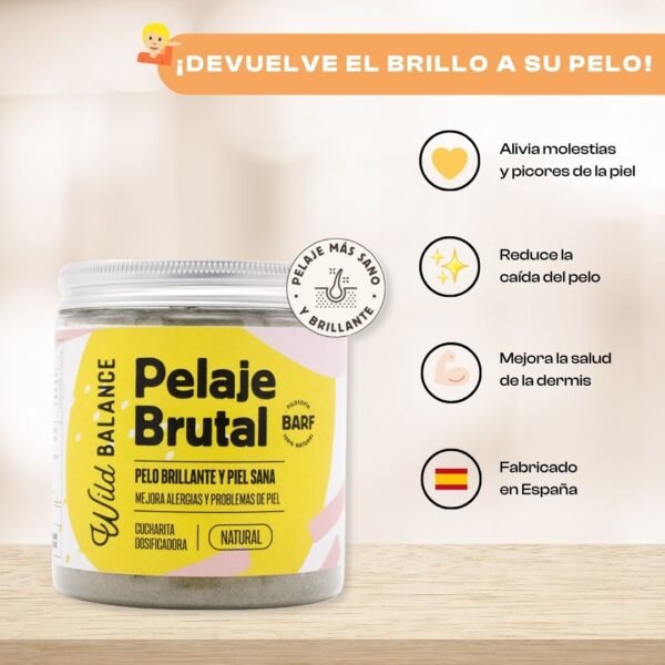 suplementos, nutricionales, naturales, perros, pelaje, brutal, oliviia
