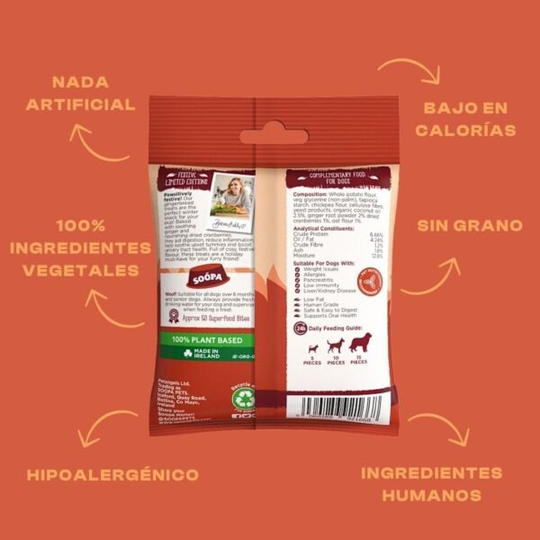 chuches, snacks, perro, naturales, perros, jengibre, oliviia