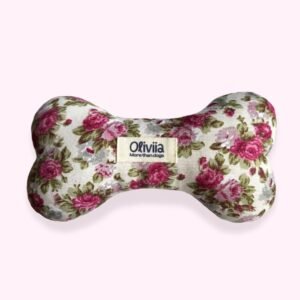 juguetes, perros, hueso, tela, primavera, flores, liberty, oliviia