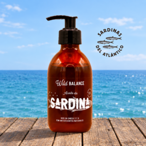 Suplemento para Perro - Aceite de Sardina del Mar del Atlántico