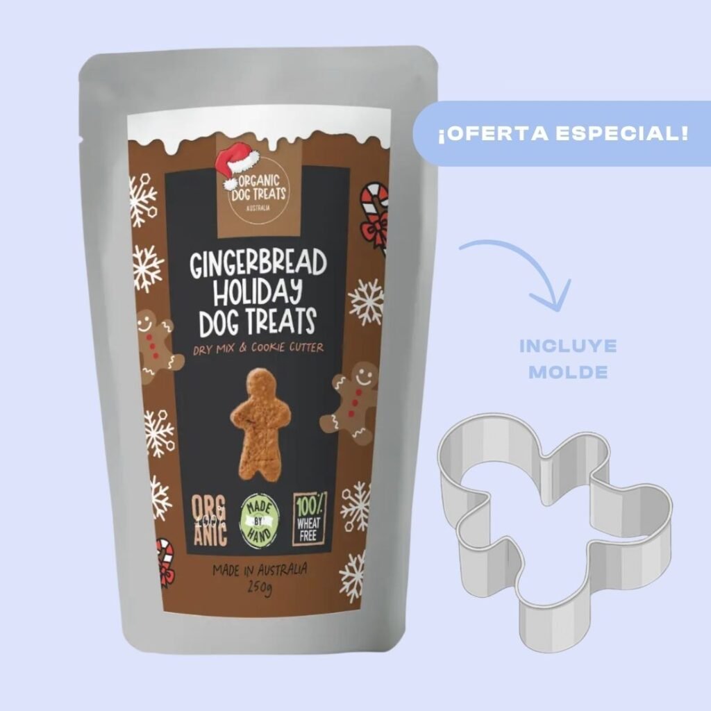 accesorios para amantes de los perros, oliviia, delicias, perrunas, pack, para, hornear, gingerbread, holiday, dog, treat