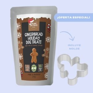 accesorios para amantes de los perros, oliviia, delicias, perrunas, pack, para, hornear, gingerbread, holiday, dog, treat