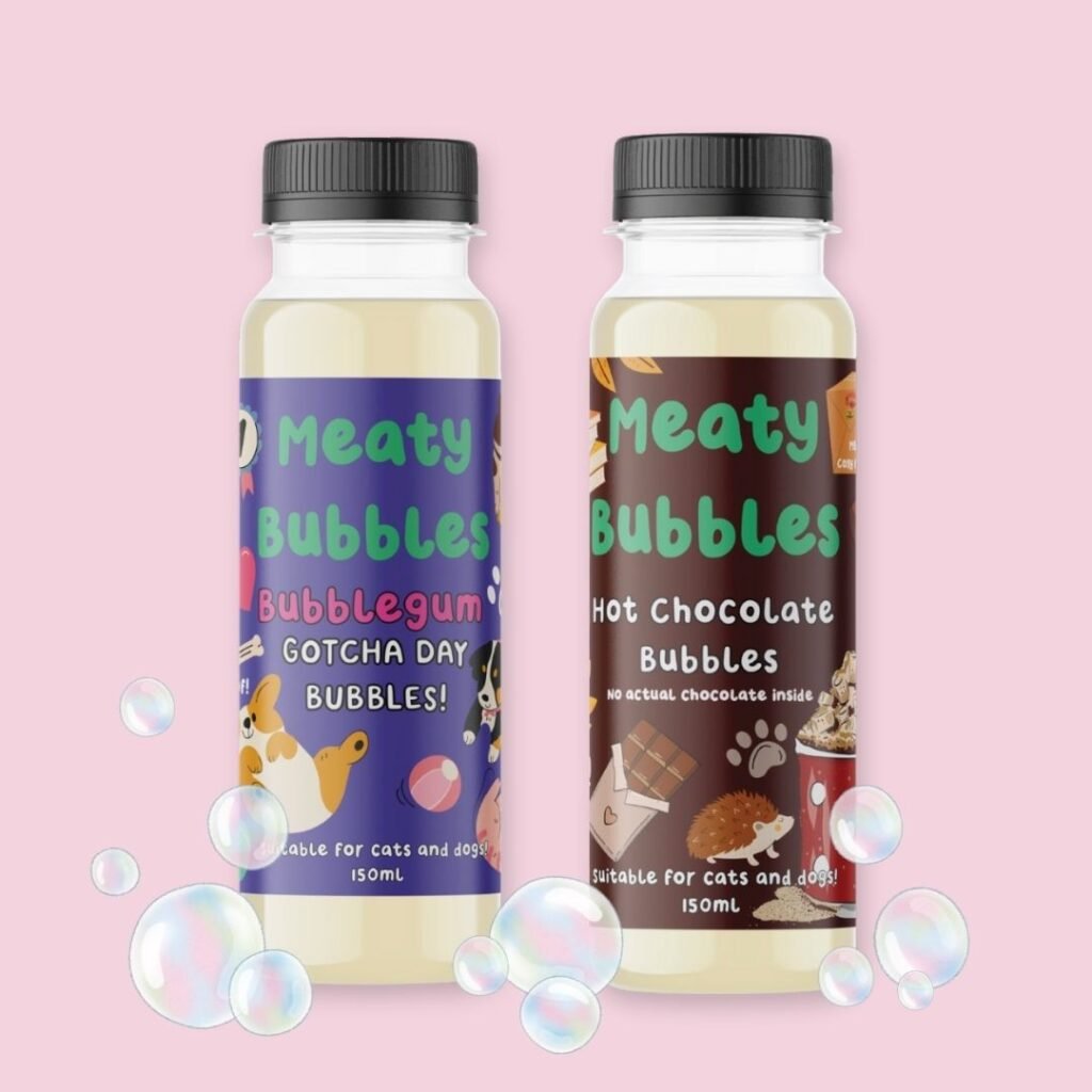 pompas comestibles de sabores, chuches, snacks, hornear, perros, oliviia