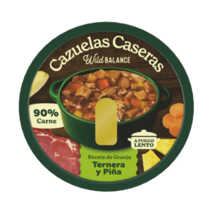 Cazuela casera de Ternera y Piña 280g 🐶