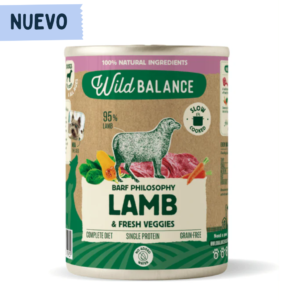 Lata de Cordero para perros 400g - Filosofía BARF