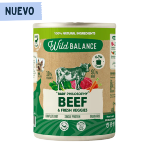 Lata de Ternera para perros 400g - Filosofía BARF