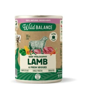 Lata de Cordero para perros 400g - Filosofía BARF