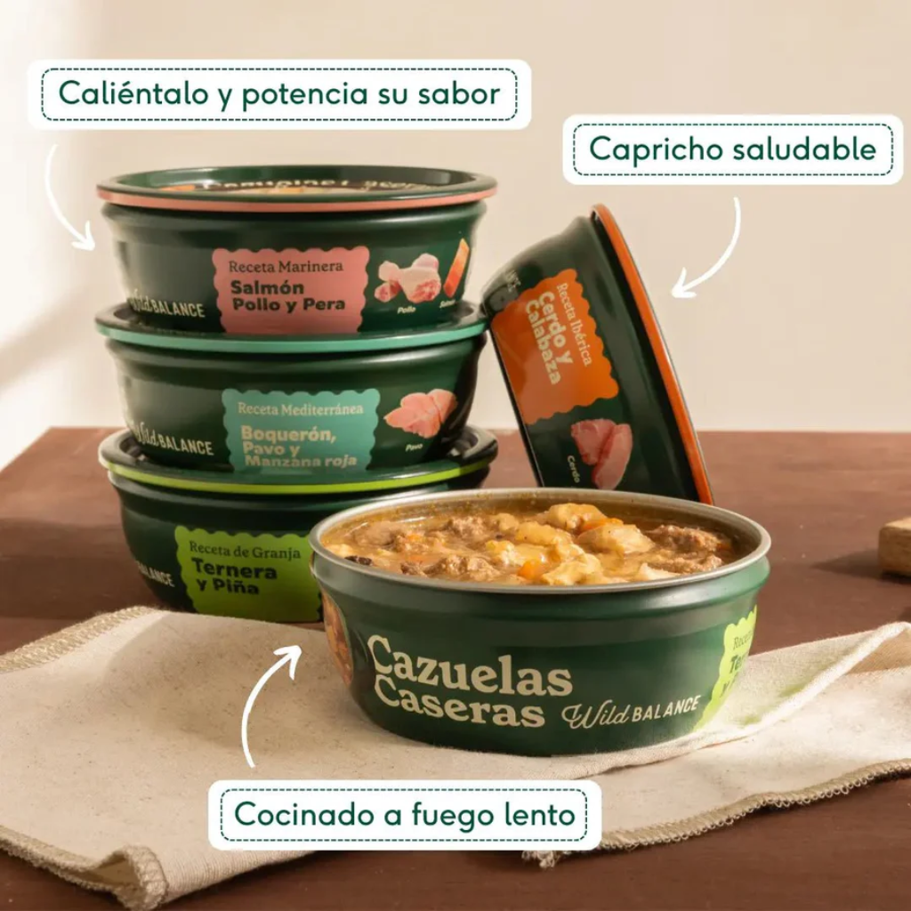 Cazuela casera de Boquerón, Pavo y Manzana para perros 280g - Imagen 6