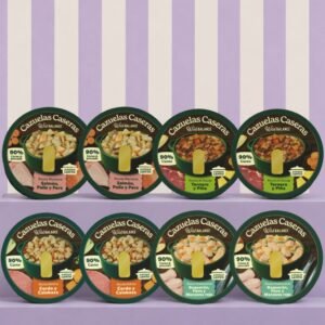 Pack “Cazuelas caseras” (8 cazuelas para perros)