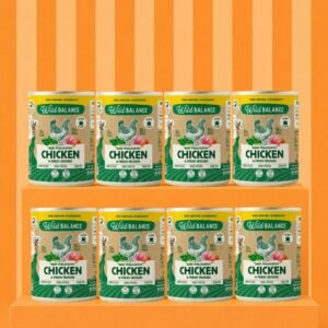 Pack "Pollo pollito" (8 latas de pollo para perros de 400g)