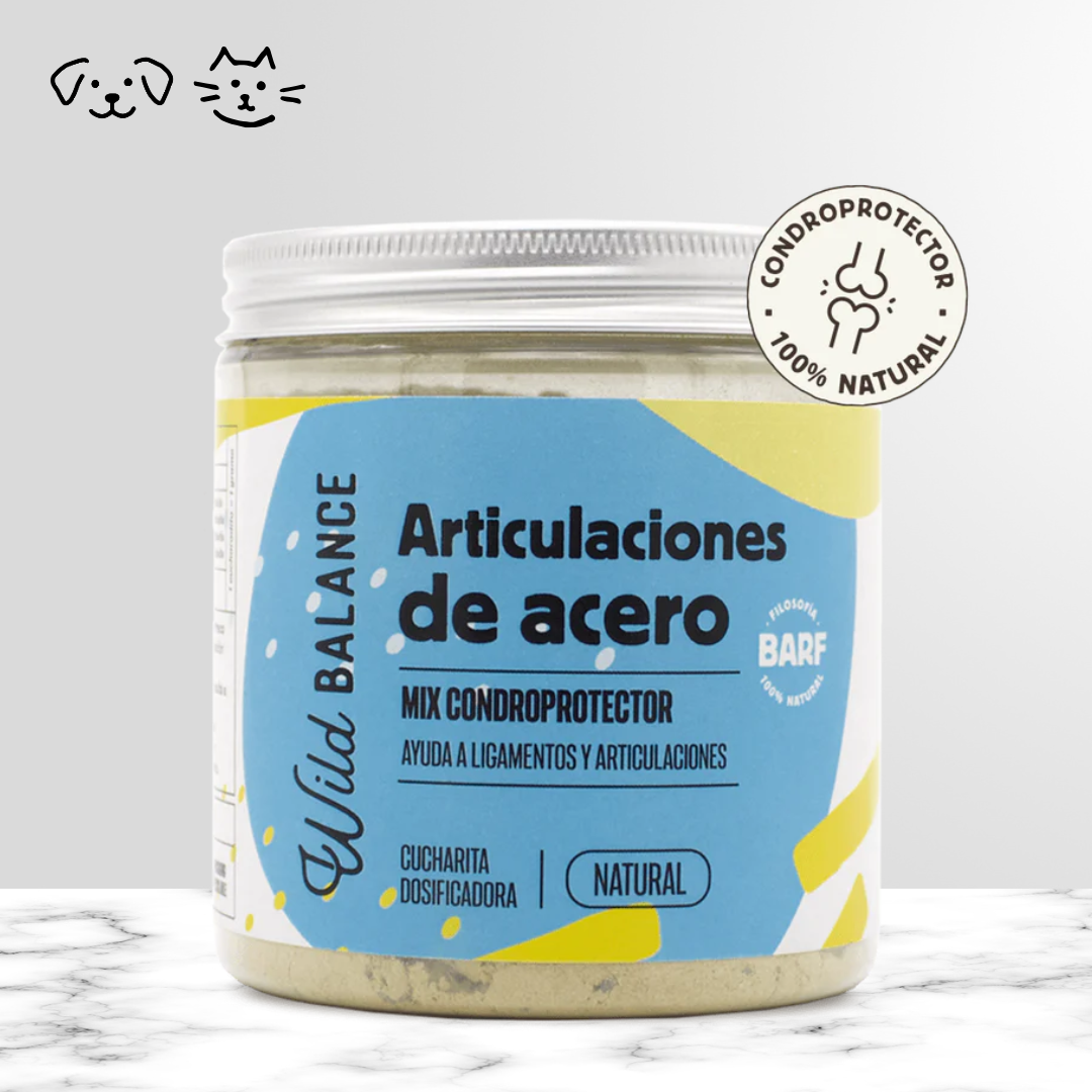 articulaciones de acero, suplementos, nutricionales, naturales, para, perros, salud, oliviia